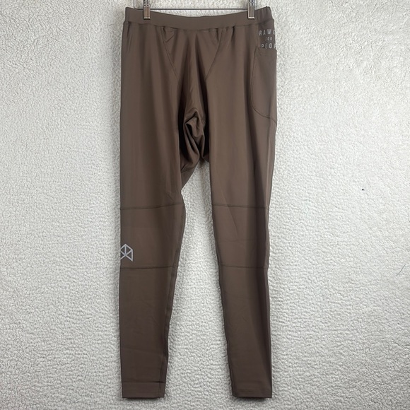 Rawgear Other - NWOT Rawgear Mens Light Brown Compression Jogger Leggings Drawstring XL XLARGE